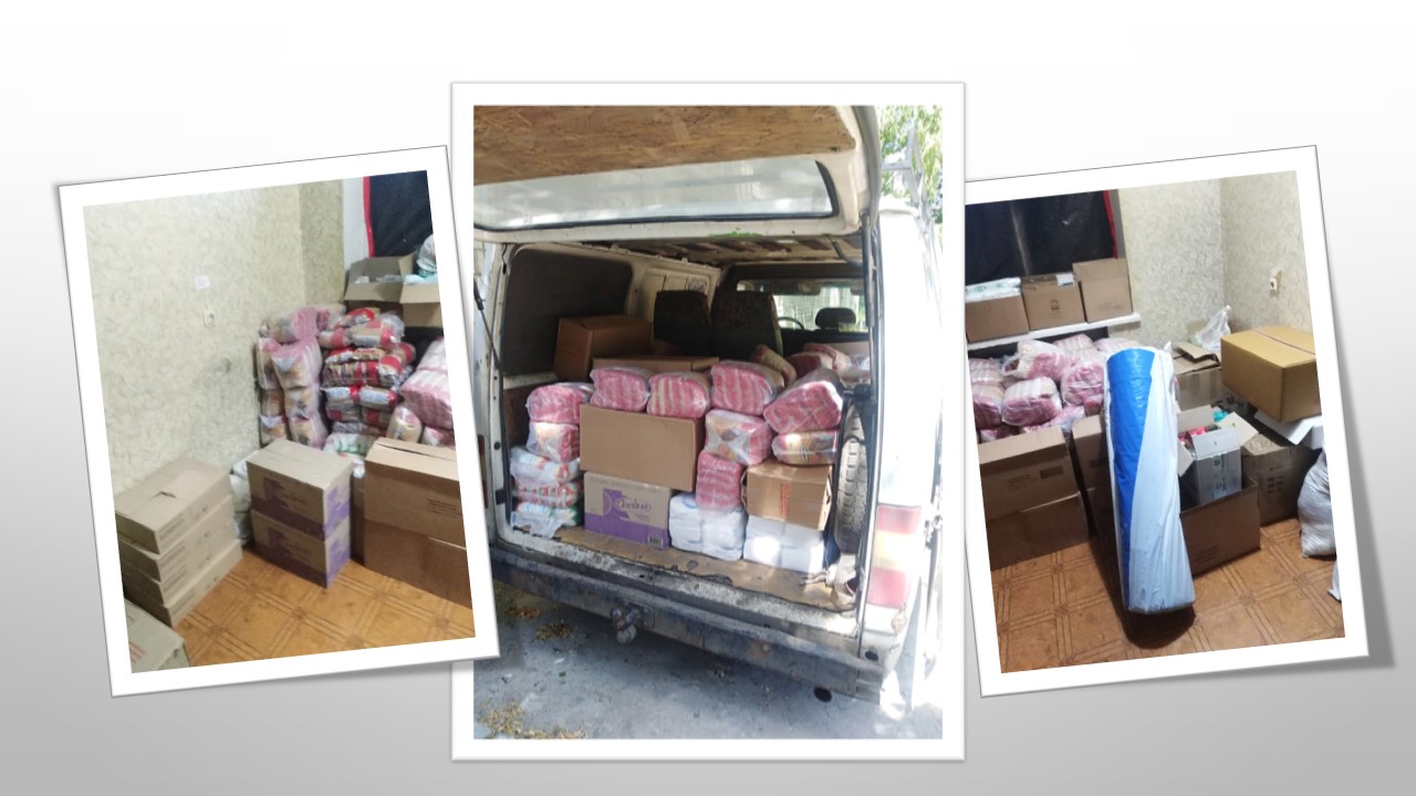 Ви зараз переглядаєте Отримали гуманітарку від американської релігійної спільноти