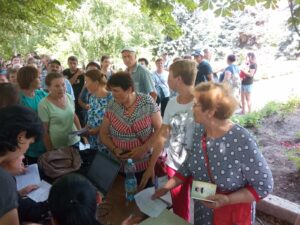 Детальніше про статтю Гуманітарна допомога від благодійного фонду “Добробут 2022”