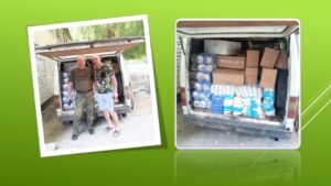 Детальніше про статтю Гуманітарна допомога від керівника релігійної організації “Нове покоління”