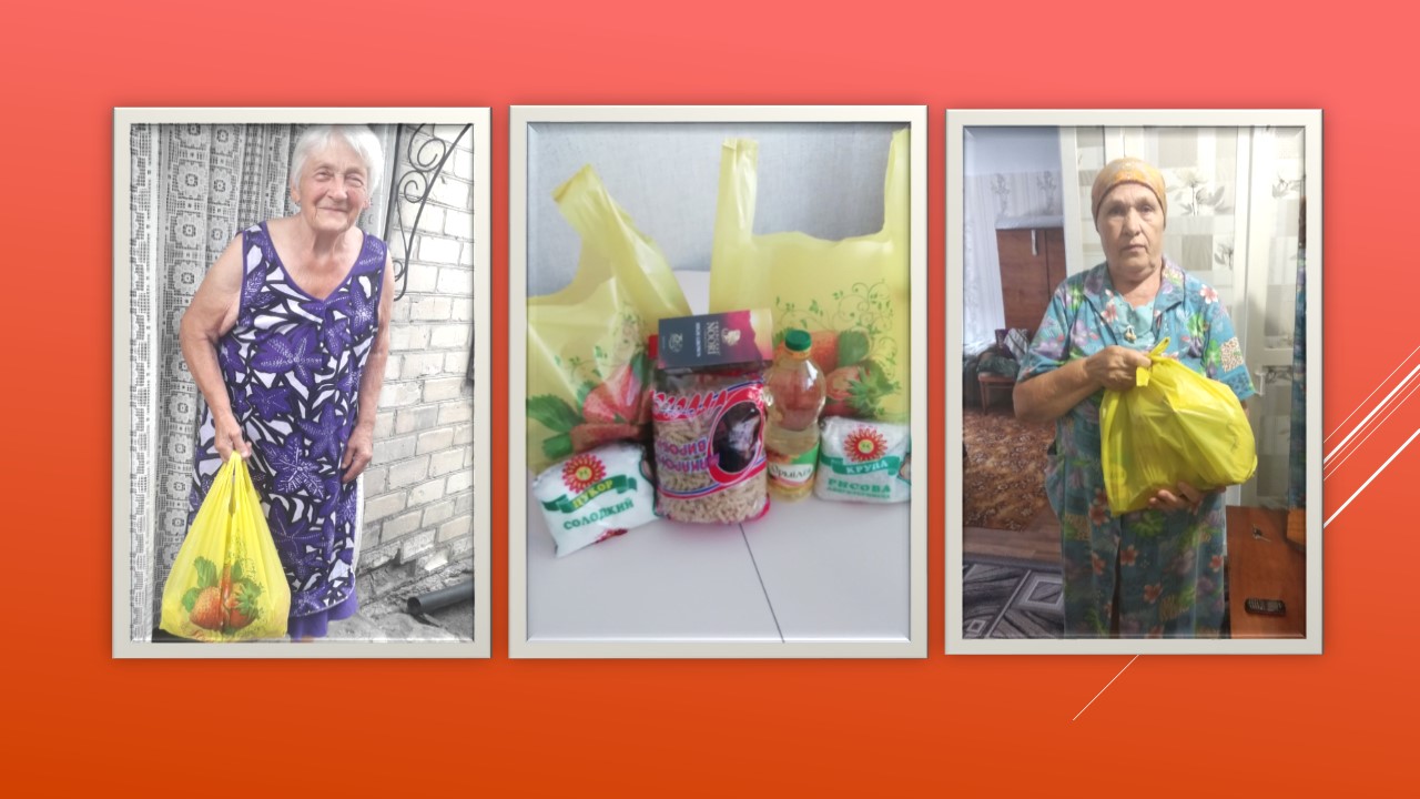 Детальніше про статтю 50 продукових наборів від Петропавлівського центру соціальних послуг