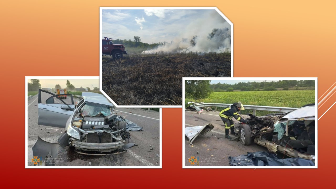 Детальніше про статтю За минулий тиждень на території трьох громад сталися три пожежі та три ДТП