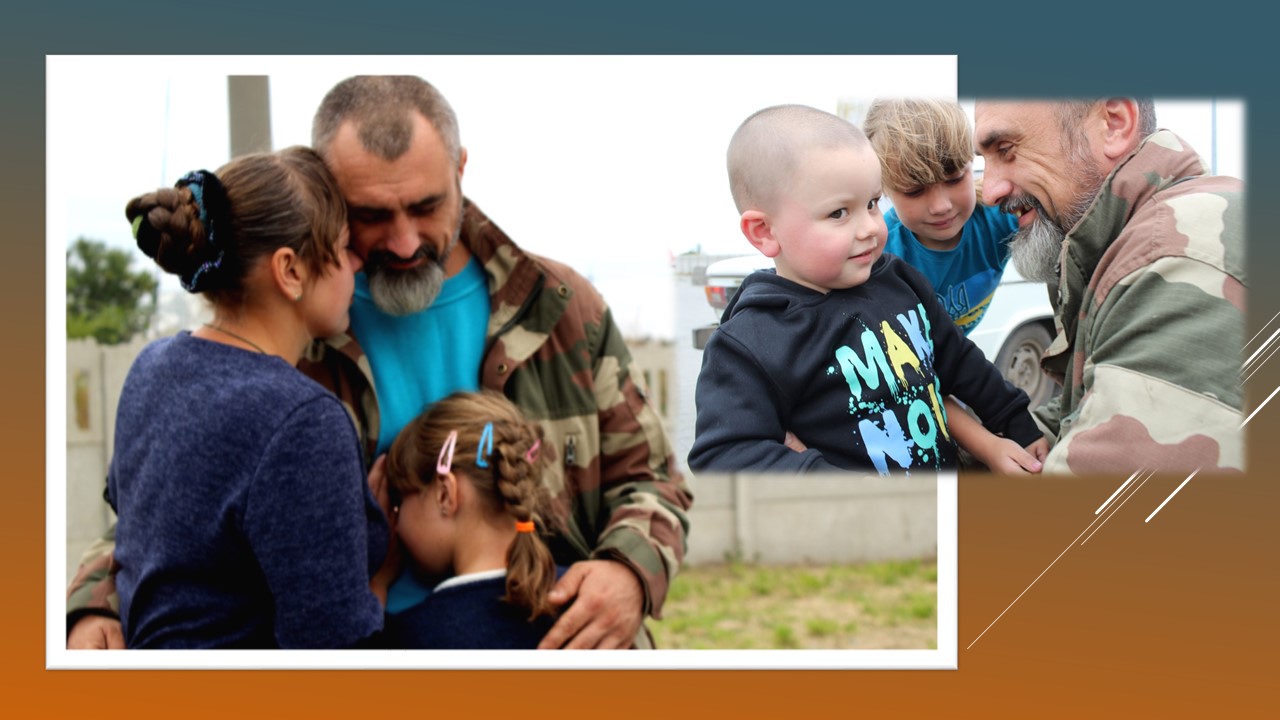 Ви зараз переглядаєте Віка та Валерчик відвідали тата в шпиталі