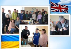 Детальніше про статтю Волонтера з Британії зустріли у церкві «Нове життя»