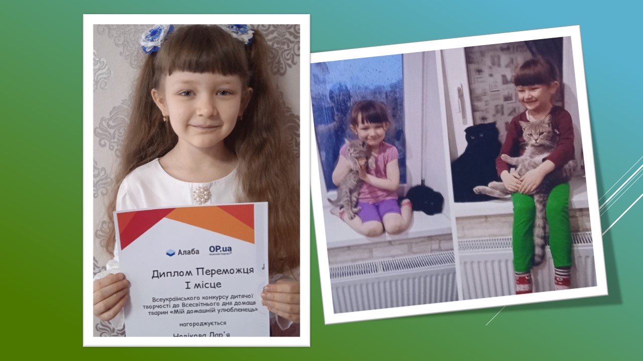 Ви зараз переглядаєте Домашні улюбленці Тім і Том допомогли Дар`ї перемогти у конкурсі