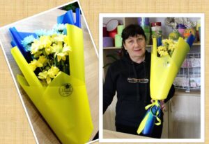 Детальніше про статтю Патріотичні букети від Віри Федас