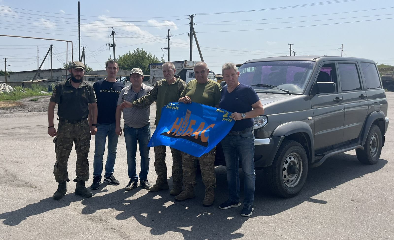 Ви зараз переглядаєте Агрофірма «Нібас» передала свій позашляховик для ЗСУ