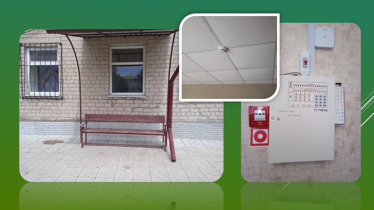 Ви зараз переглядаєте У Петропавлівській школі мистецтв нова протипожежна система та відмостка фундаменту