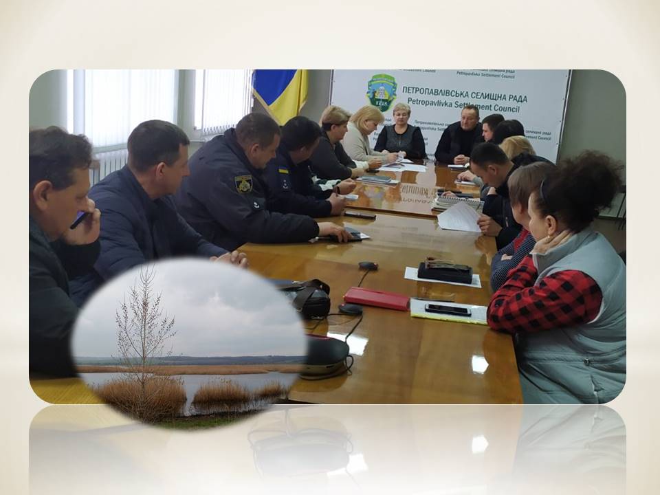 Детальніше про статтю Засідання комісії техногенно-екологічної безпеки: ґрунтові води впритул підійшли до поверхні