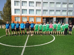 Детальніше про статтю Відзначили свято футбольними змаганнями