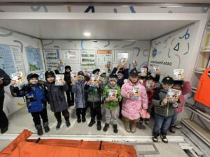 Детальніше про статтю Мобільний клас безпеки завітав до дітвори Петропавлівського ліцею №1